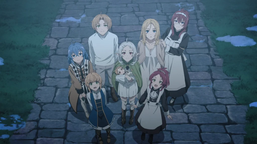 Imagem do anime Mushoku Tensei
