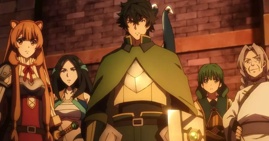 Imagem do anime The Rising of the Shield Hero